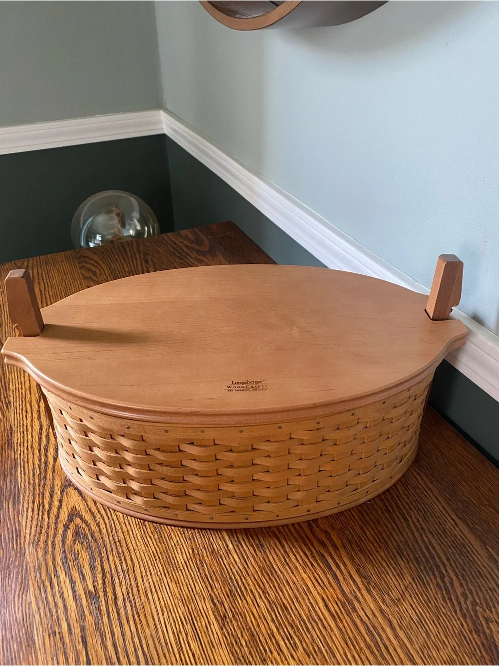 Vintage Longaberger 2004 Collectors Club Family Legacy Basket COA